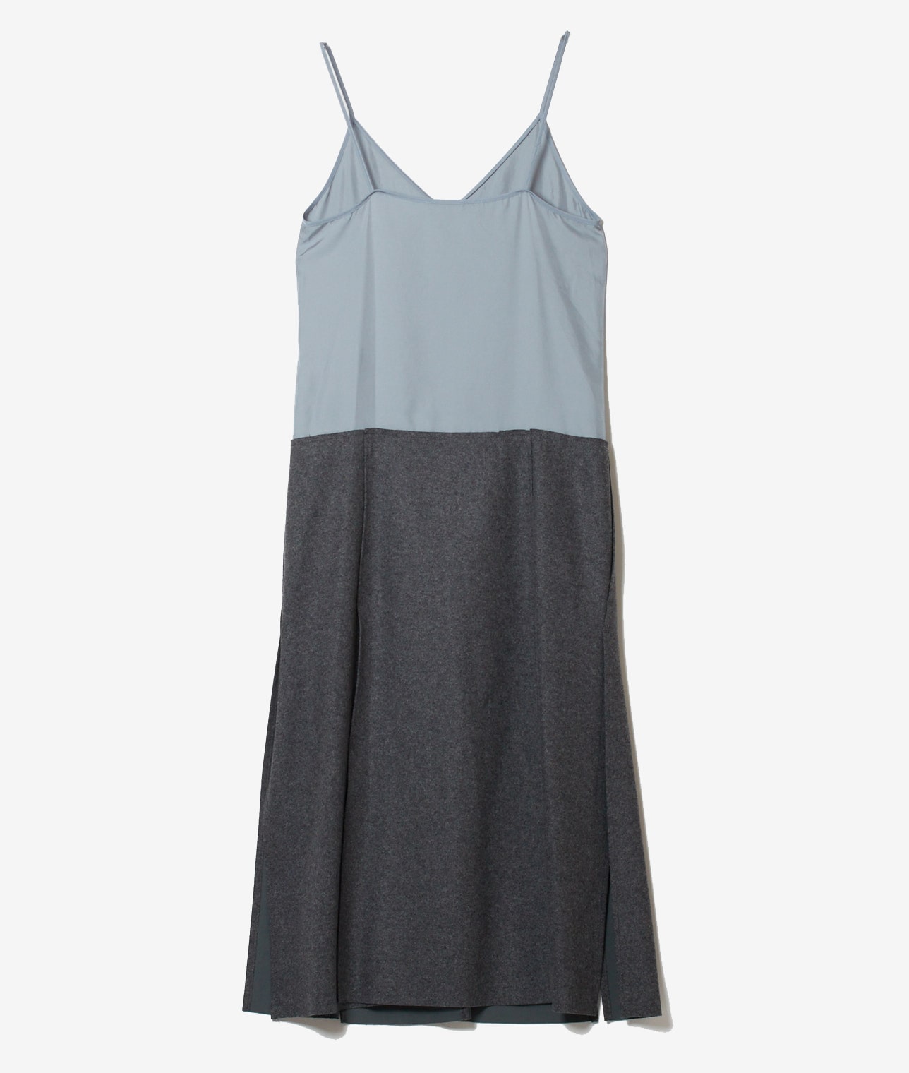 TELA/バイカラーキャミドレス 詳細画像 GREY×BLUE 2