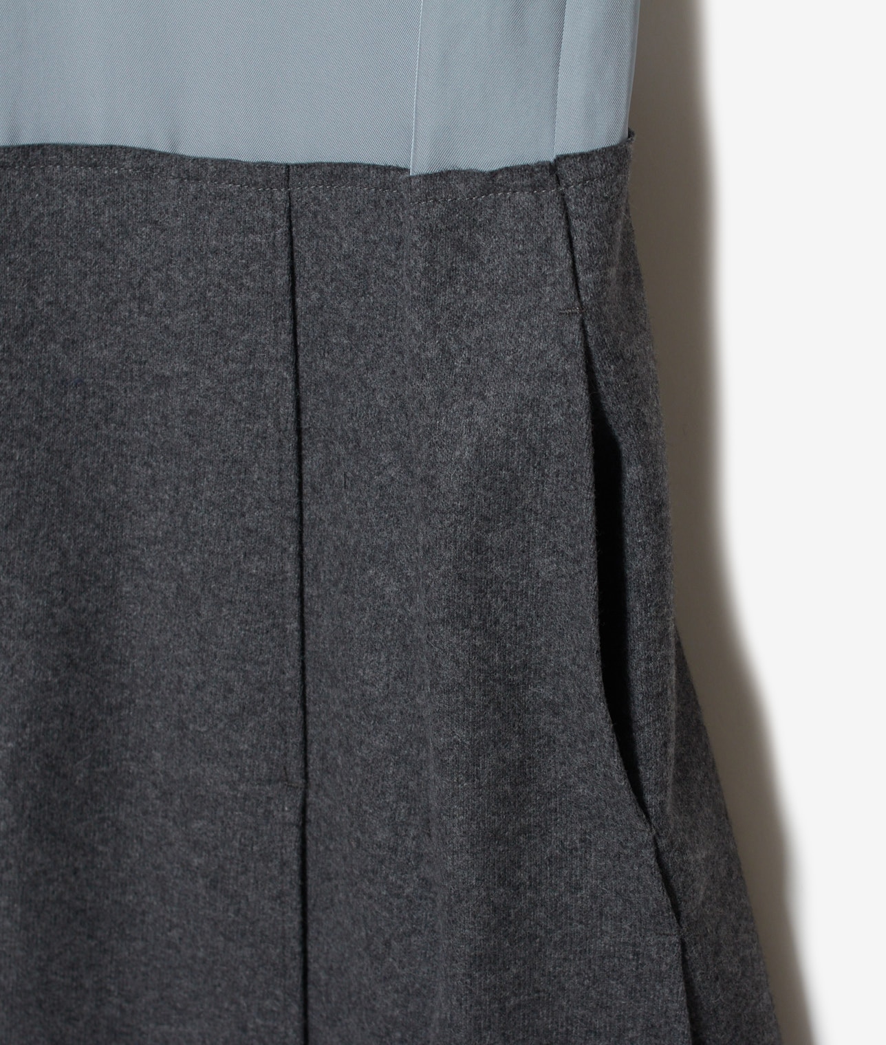 TELA/バイカラーキャミドレス 詳細画像 GREY×BLUE 6