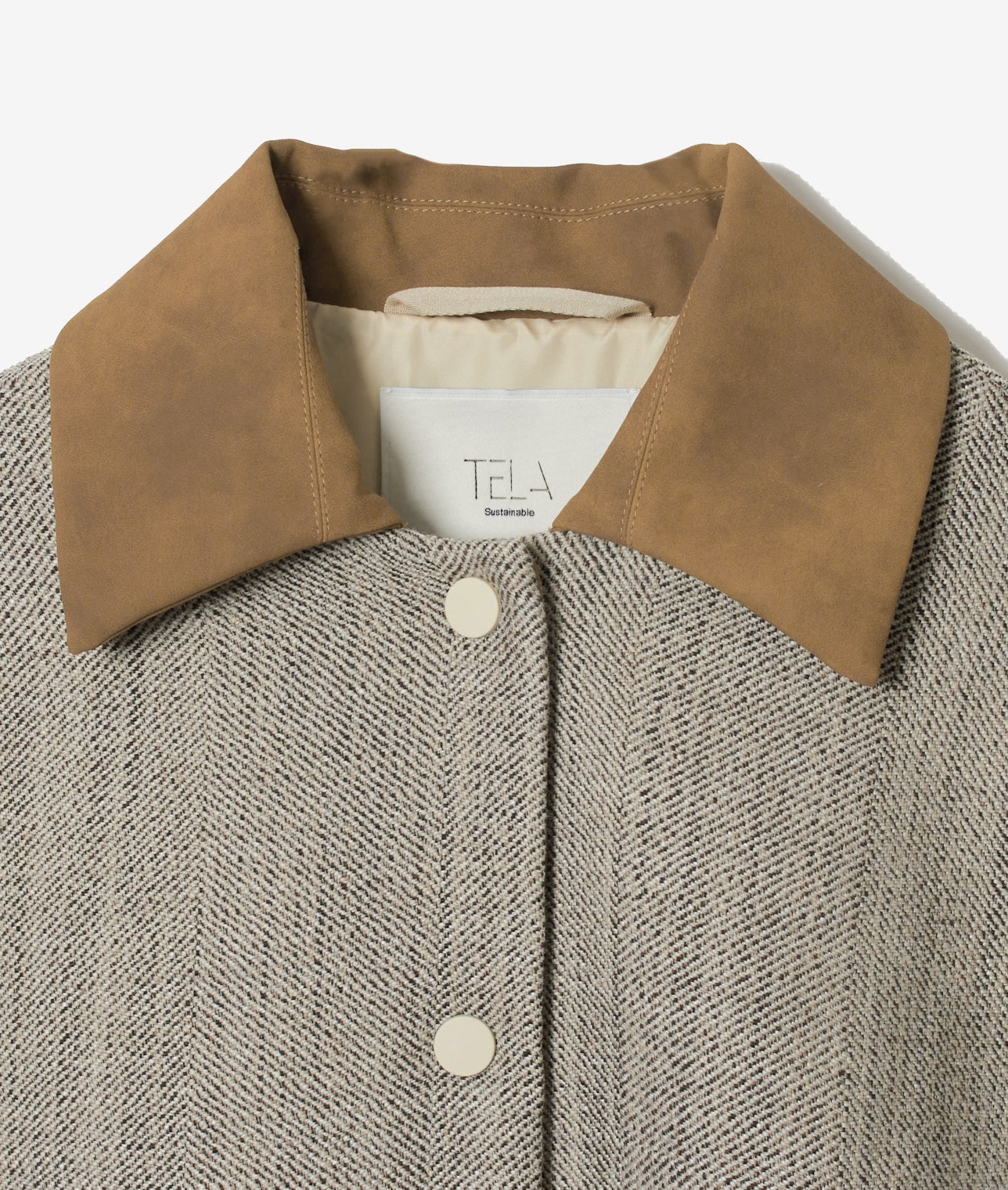 TELA/スウェードカラーブルゾン 詳細画像 BROWN 3