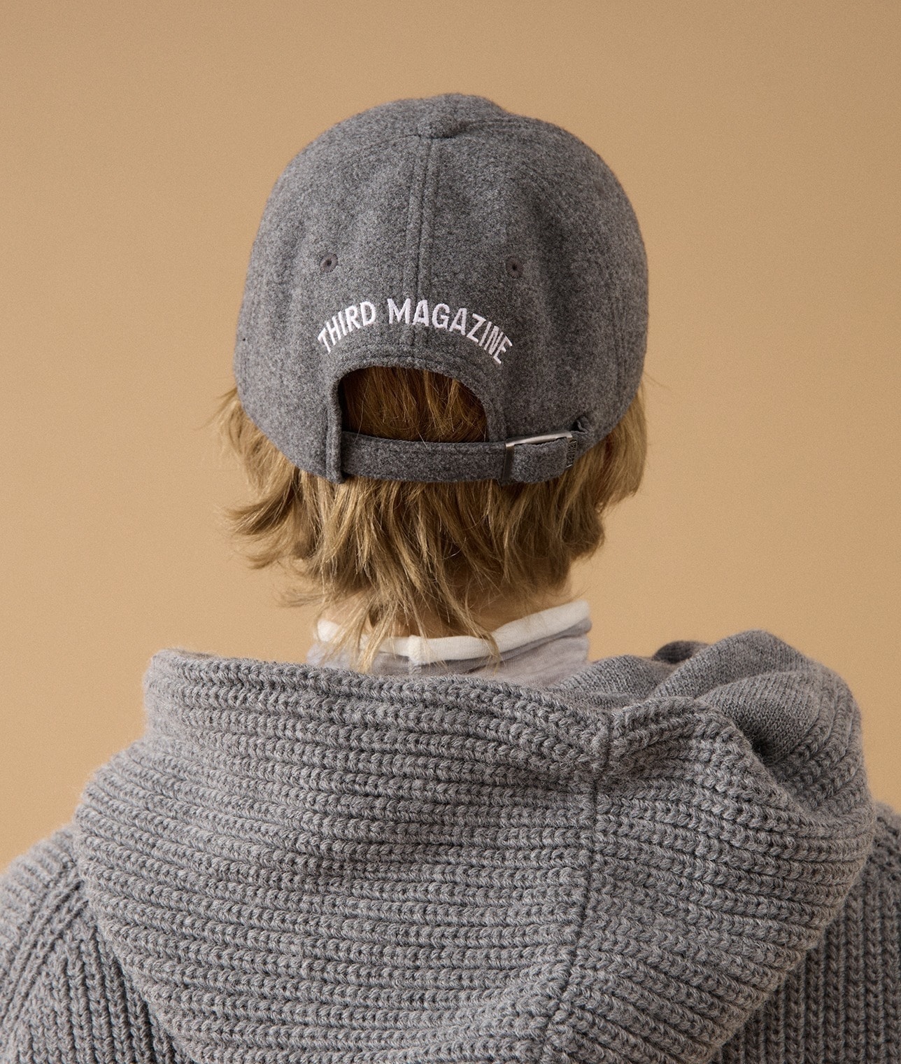 【10/17~ショールーム先行販売】【別注】NEW ERA/920 LONG VISOR EASY SNAP 920LVES TM WOOL LIKEGRY 詳細画像 GREY 2