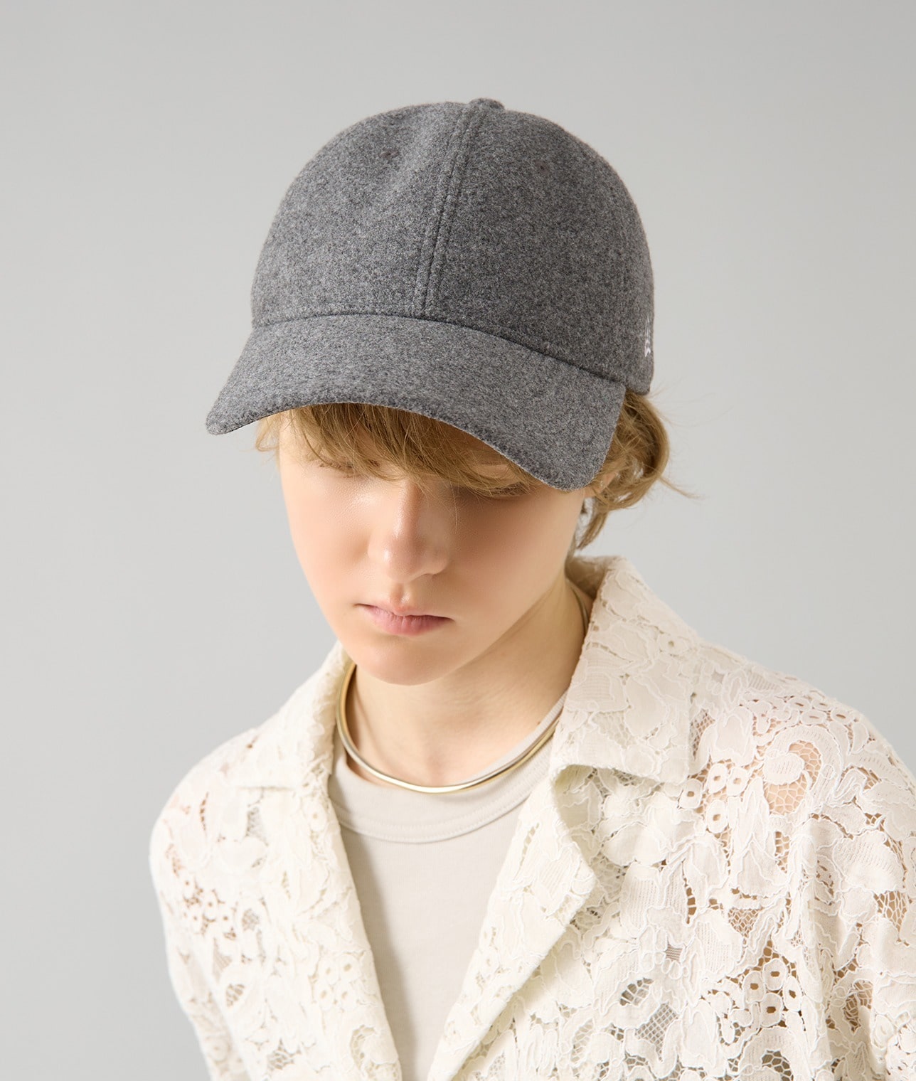 【10/17~ショールーム先行販売】【別注】NEW ERA/920 LONG VISOR EASY SNAP 920LVES TM WOOL LIKEGRY 詳細画像 GREY 4